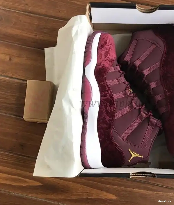 AIR JORDAN 11 VELVET GS AUTHENTIC “HEIRESS” 0526